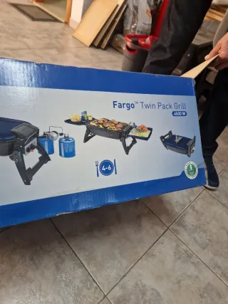 Barbacoa a gas portátil