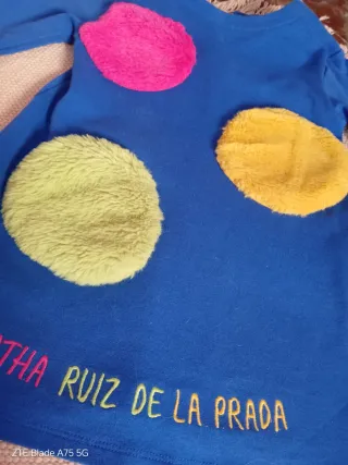 Vestido y leotardos Agatha Ruiz de la Prada bebé