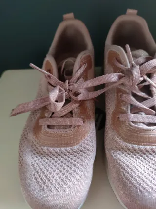 Zapatillas Skechers Rosa Glitter