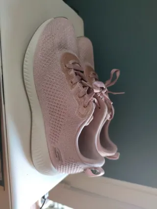 Zapatillas Skechers Rosa Glitter