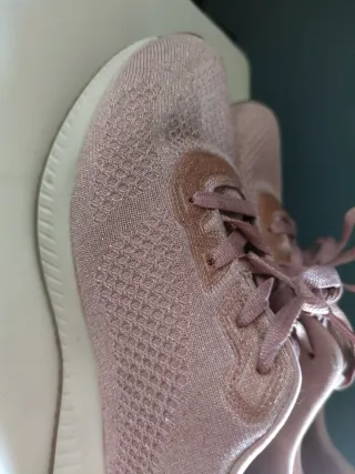 Zapatillas Skechers Rosa Glitter