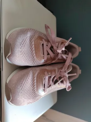 Zapatillas Skechers Rosa Glitter