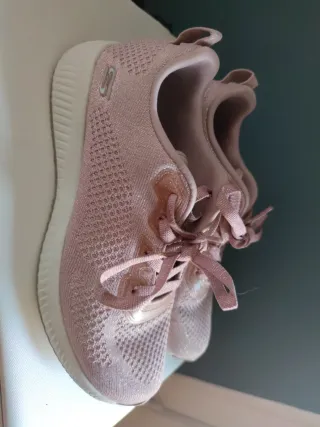 Zapatillas Skechers Rosa Glitter