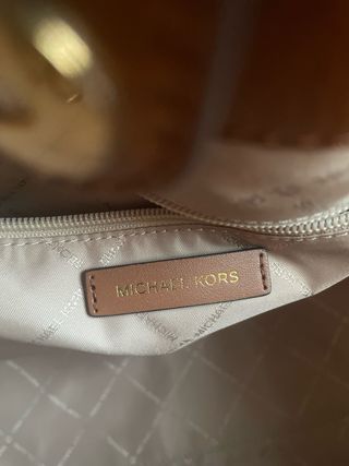 Bolso Tote Michael Kors Marrón Original