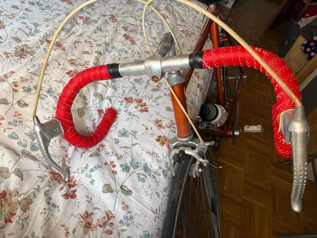 Bicicleta de carretera Zeleris naranja