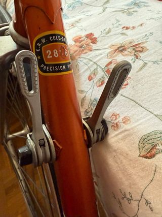 Bicicleta de carretera Zeleris naranja