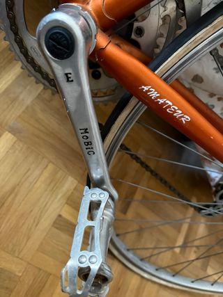 Bicicleta de carretera Zeleris naranja