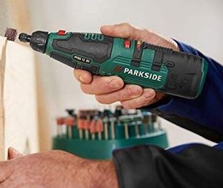 Mini taladro recargable tipo Dremel +270accesorios