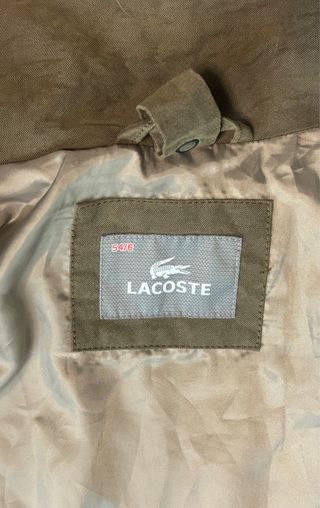 Parka Lacoste Caqui Talla XL