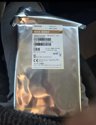 Disco Duro Toshiba NAS N300 4TB