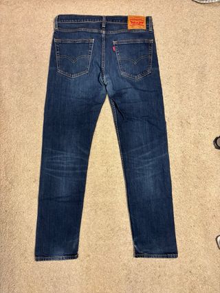 Vaquero Levi's 502 Taper Jeans Azul Talla W32 L42