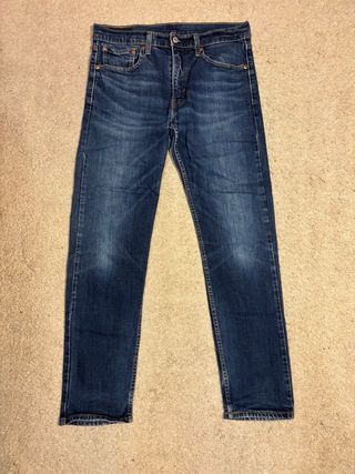 Vaquero Levi's 502 Taper Jeans Azul Talla W32 L42