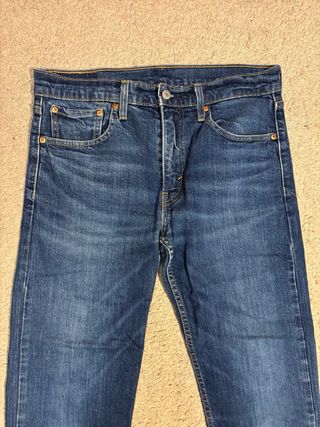 Vaquero Levi's 502 Taper Jeans Azul Talla W32 L42