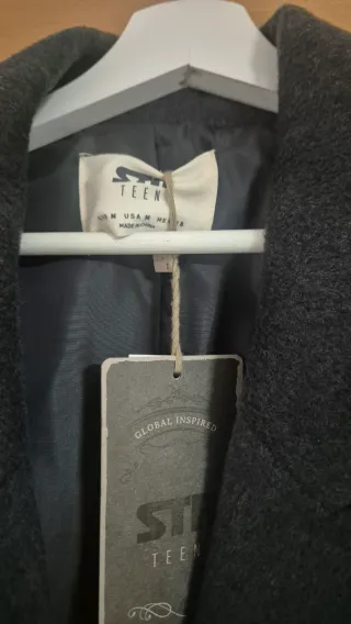 Abrigo largo mujer gris. Sin estrenar.