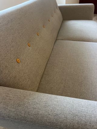 Sofá 3 plazas estilo nórdico. Precio negociable