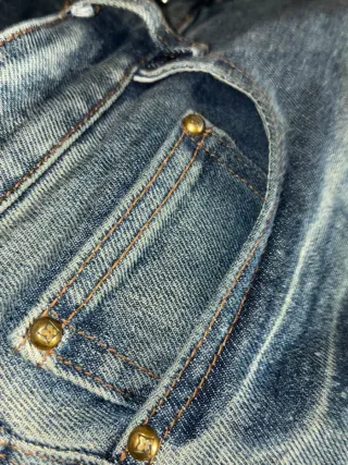 Pantalones Louis Vuitton Azules/Grises