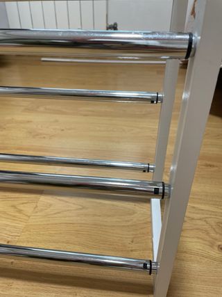 Zapatero extensible metal y madera