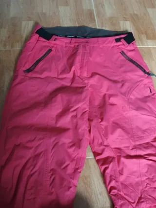 Pantalón de esquí mujer rosa
