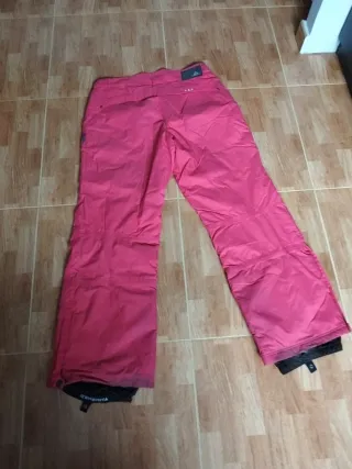 Pantalón de esquí mujer rosa
