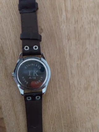 Reloj JK Plata y Marrón