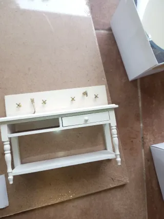 Casa de muñecas miniatura