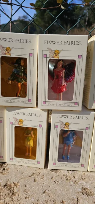 Collezione 14 Figure Fate Flower Fairies