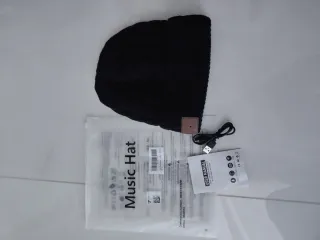 Berretto Bluetooth Music Hat Nero Caldo