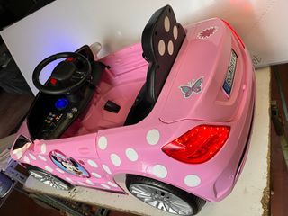 Coche eléctrico infantil Minnie Mouse