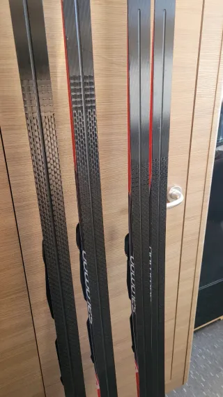 Esquís fondo Salomon con palos y botas nuevos