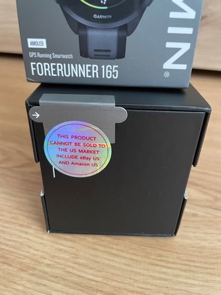 Garmin Forerunner 165 GPS nuevo y precintado