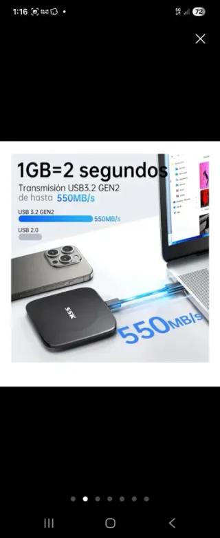 Disco Duro Externo SSK