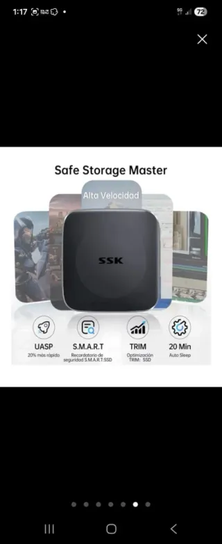 Disco Duro Externo SSK