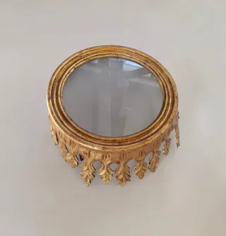 LAMPARA MADERA VINTAGE