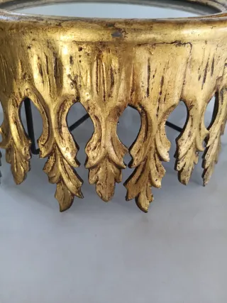 LAMPARA MADERA VINTAGE