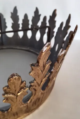 LAMPARA MADERA VINTAGE