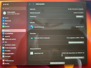 MacBook Pro 13.3 (2018) 16 GB