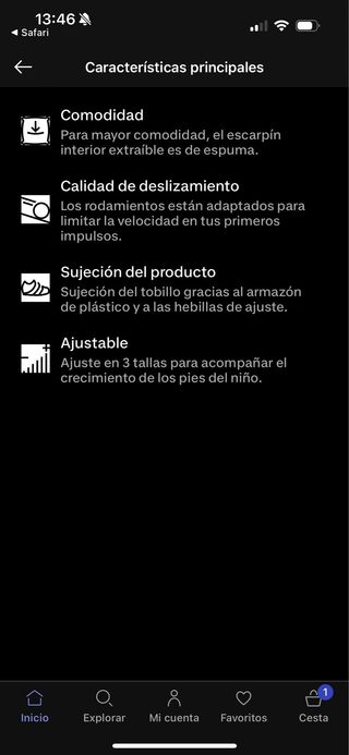 Patines Oxelo Talla 28-30 + protecciones