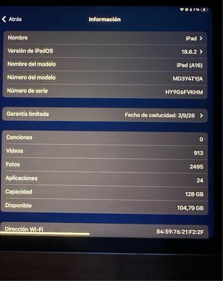 iPad Air 16 Argento 2025 Nuovo!!!