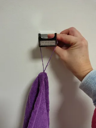 Juego de baño metálico plateado