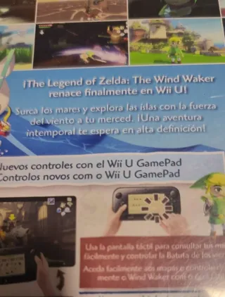 🇪🇦 La Leggenda di Zelda: The Wind Waker HD per Wii U