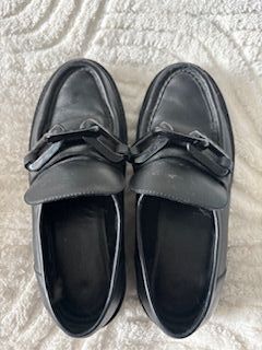 Mocasines estilo Louis Vuitton Piel Negro Sin Usar