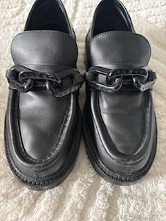 Mocasines estilo Louis Vuitton Piel Negro Sin Usar