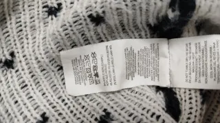 Falda punto azul marino Talla L