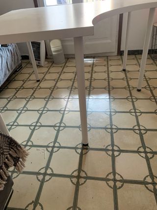 Escritorio esquinero blanco Ikea