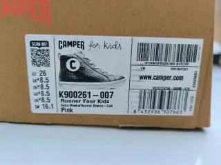 Zapatos Camper niña rosa talla 26