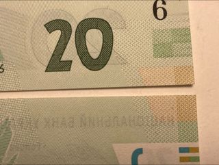 Lotto 3 banconote Ucraina 20 Grivna 2016 FDS