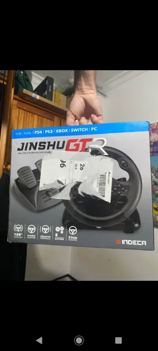 Volante Jinshu GTR Multiplataforma anuncio 1