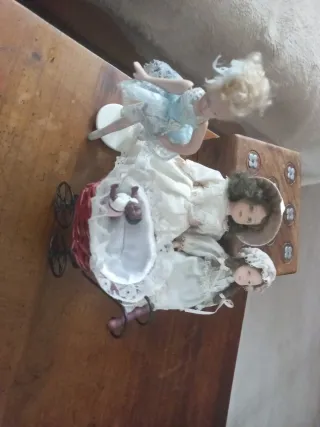 Muñecas de porcelana antiguas