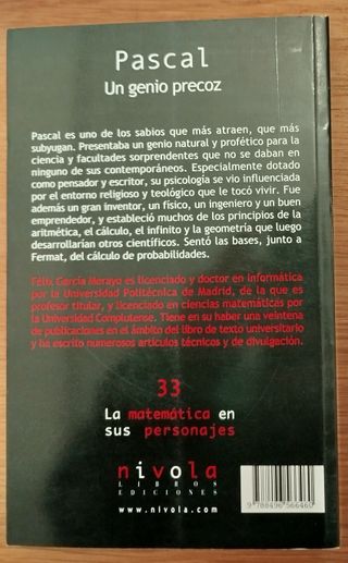 15€ x libro. Matemáticas en sus personajes.