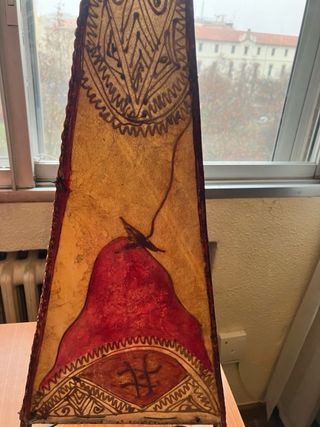 Lámpara Marroquí Metal y Papel